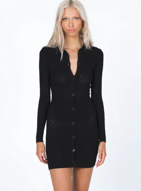 Hot Deals You Can’t Resist!Hot Deals You Can’t Resist!Zayda Long Sleeve Mini Dress Black Hot Deals You Can’t Resist!Hot Deals You Can’t Resist!Zayda Long Sleeve Mini Dress Black