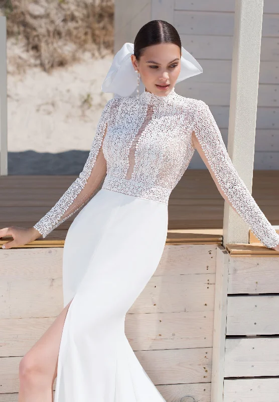 Every Deal is a Steal!Every Deal is a Steal!Elegant Long Sleeve Mermaid Wedding Dress Every Deal is a Steal!Every Deal is a Steal!Elegant Long Sleeve Mermaid Wedding Dress
