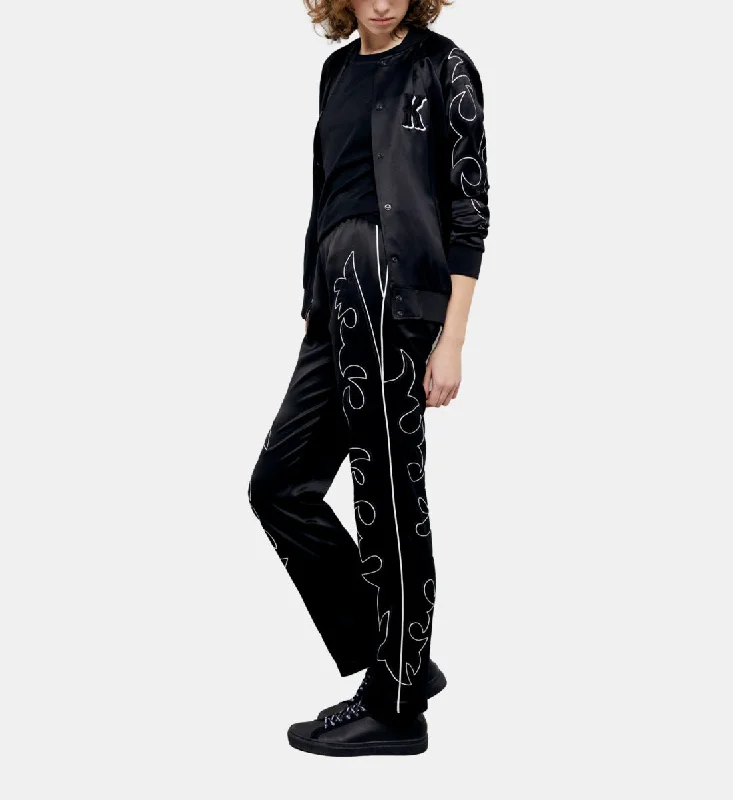Shop Early, Save Big!Shop Early, Save Big!Black Pants With Western-style Embroidery