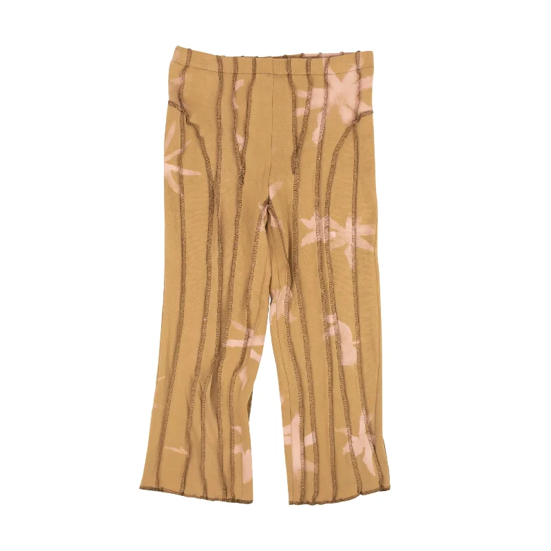 Your Favorite Sale is Back!Your Favorite Sale is Back!Camel Peige Pink Capri Stripe Cropped Pants