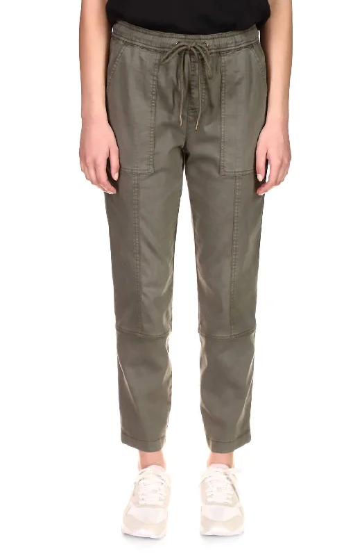 Save More with Every Purchase!Save More with Every Purchase!Cross Country Pull On Straight Leg Pants In Hiker Green