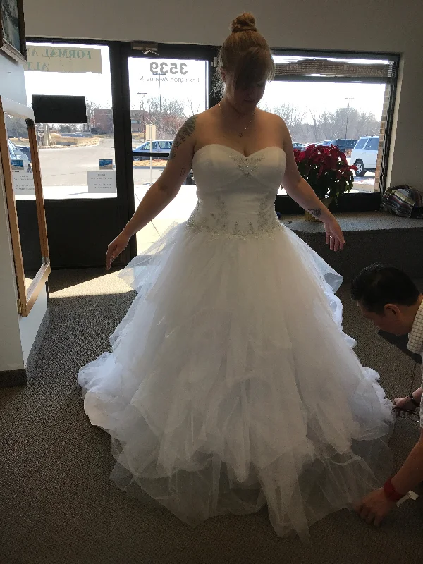 Enjoy Huge Discounts Now!Enjoy Huge Discounts Now!David's Bridal Jewel Strapless