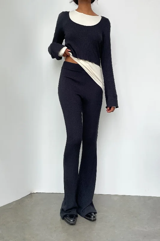 Stock Up and Save!Stock Up and Save!RIBBED FLARED PANT