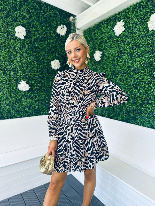 Find the Best Deals Here!Find the Best Deals Here!Georgina Layered Mini Dress Animal Stone Find the Best Deals Here!Find the Best Deals Here!Georgina Layered Mini Dress Animal Stone