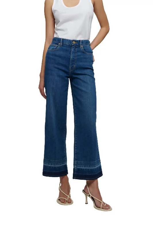 One Day Only – Huge Savings!One Day Only – Huge Savings!Isla High Rise Wide Crop Denim In Mercer