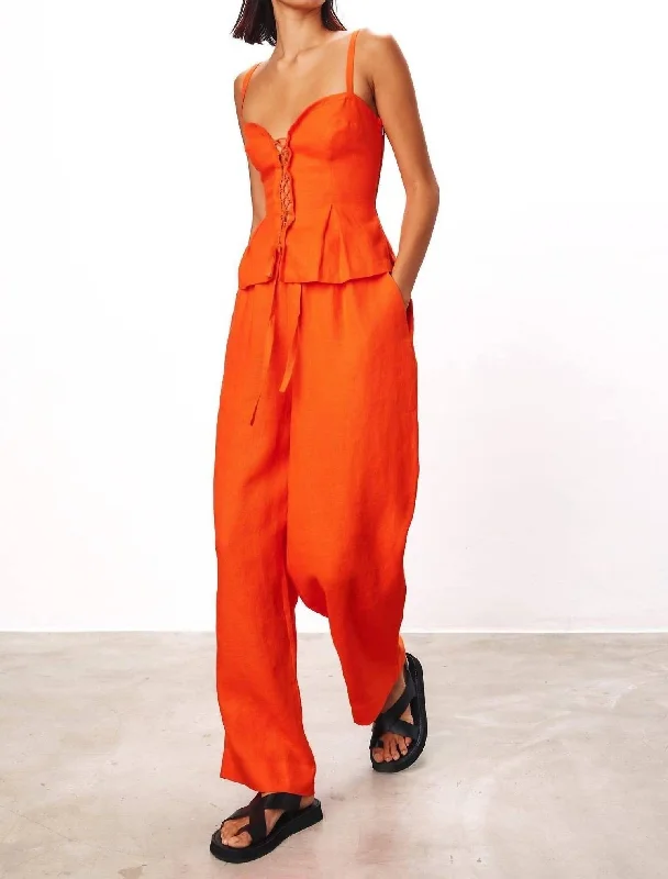 Huge Price Cuts Await!Huge Price Cuts Await!Jackie Pant In Poppy