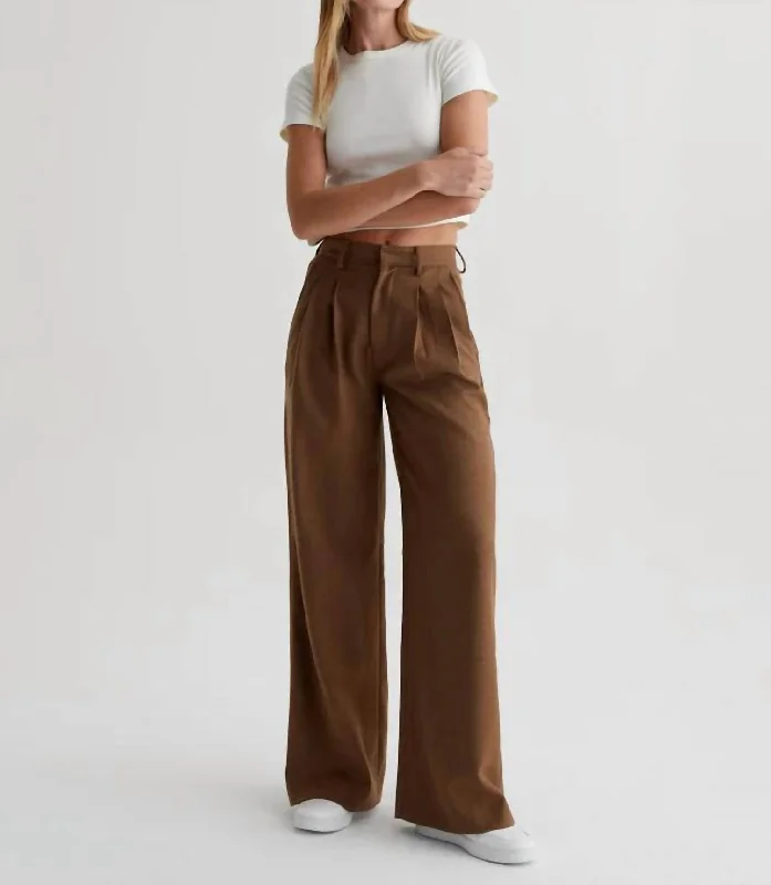 Only a Few Left – Order Now!Only a Few Left – Order Now!Joan Emrata X Ultra High Rise Straight Leg In Umber