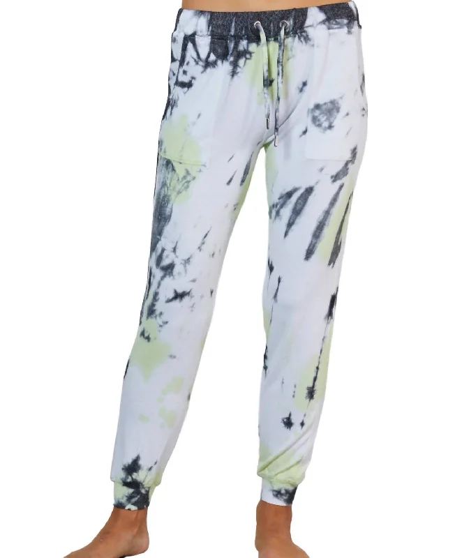 Limited Deals, Unlimited Savings!Limited Deals, Unlimited Savings!Marble Wash Jogger Pants In Lime