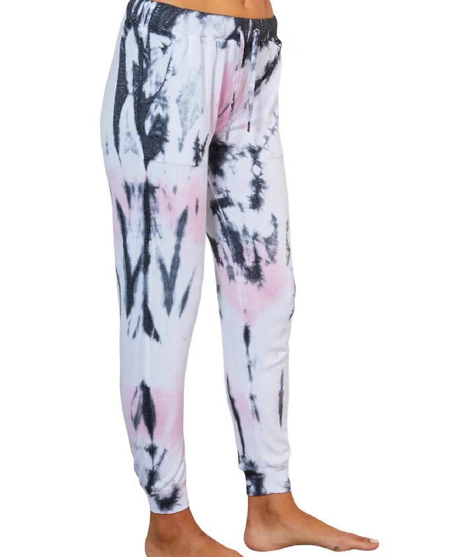 Best Price of the Season!Best Price of the Season!Marble Wash Jogger Pants In Pink