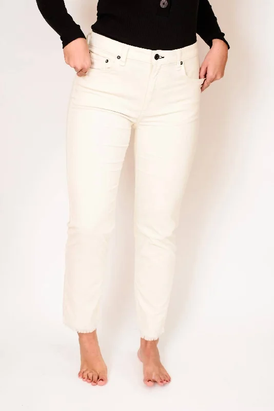 Biggest Sale of the Season!Biggest Sale of the Season!Mid Rise Straight Pant In Winter White
