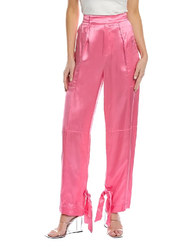 The Sale You’ve Been Waiting For!The Sale You’ve Been Waiting For!Nicholas Erato High-Waist Silk Pant