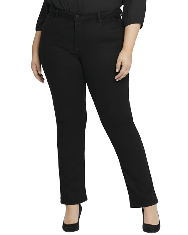 Limited-Time Price Drop!Limited-Time Price Drop!NYDJ Plus Marilyn Black Straight Leg Jean
