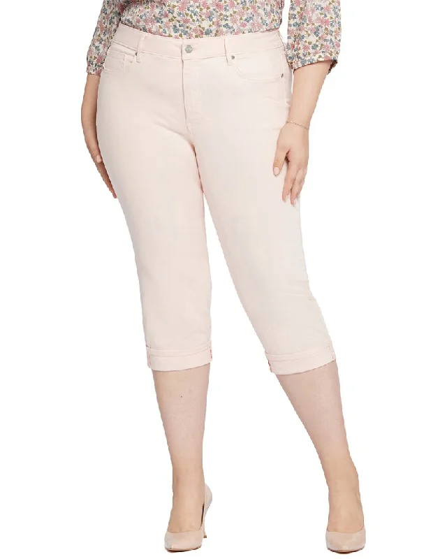 Shop Today, Save Tomorrow!Shop Today, Save Tomorrow!NYDJ Plus Marilyn Crop Pink Dusk Jean