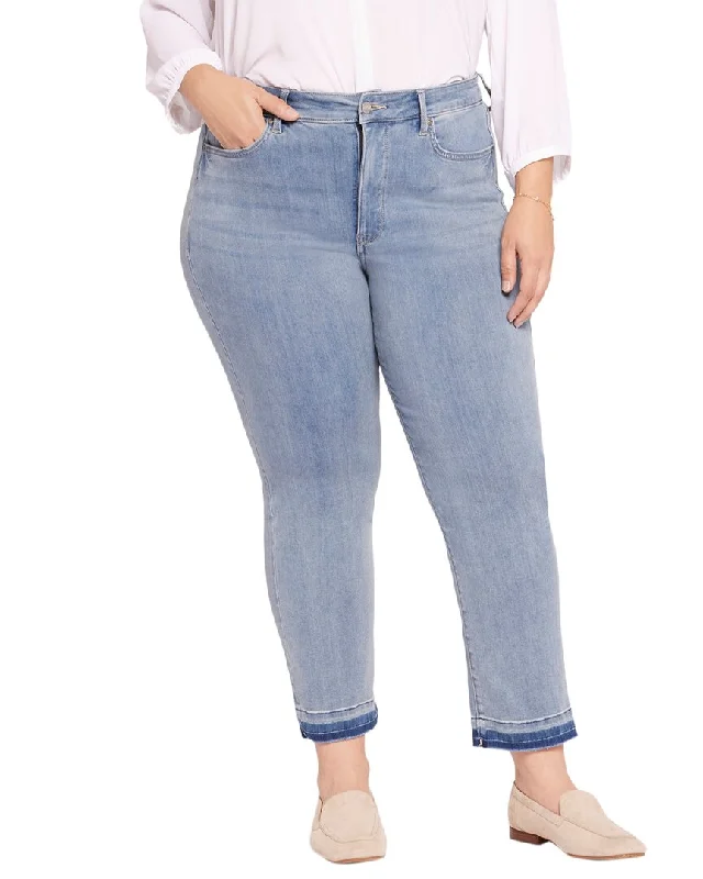 Seasonal Sale – Shop Now!Seasonal Sale – Shop Now!NYDJ Plus Marilyn Crystalline High-Rise Straight Leg Jean