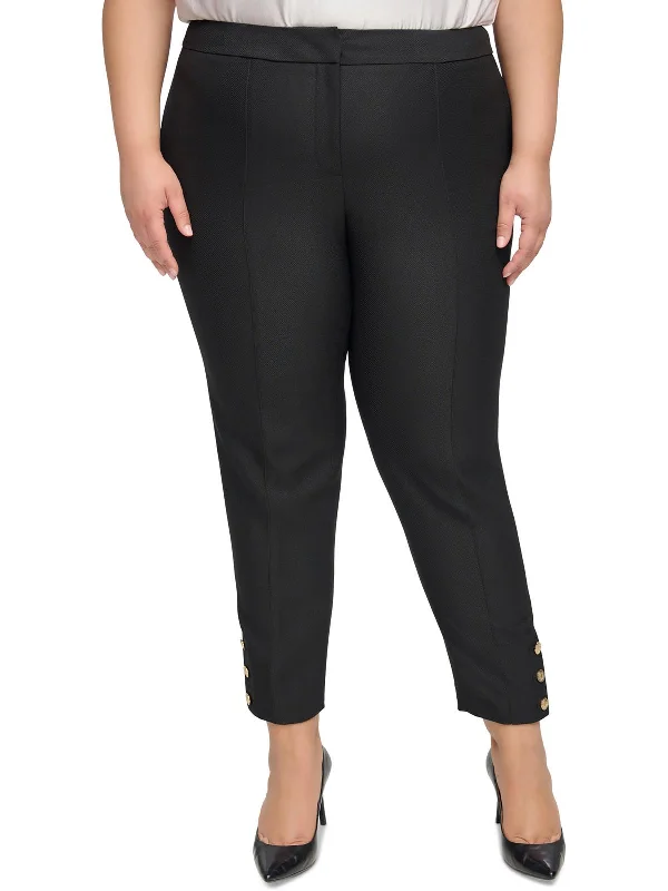 Your Discount is Waiting!Your Discount is Waiting!Plus Womens Mid Rise Ankle Pants