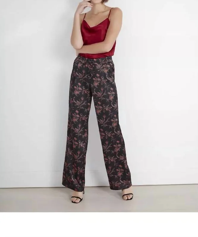 One Click Away from Big Savings!One Click Away from Big Savings!Solynne Pant In Black Multi