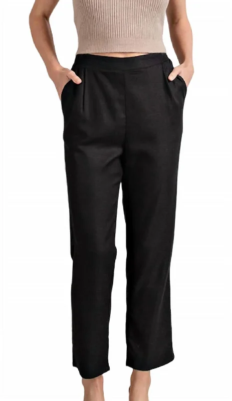 Special Discounts Inside!Special Discounts Inside!Straight Leg Pants In Black