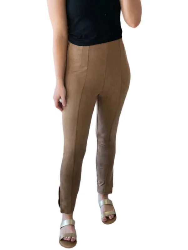 Unbeatable Prices!Unbeatable Prices!Suede Pants In Camel