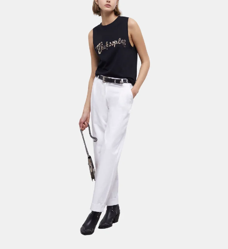 Exclusive Offers You’ll Love!Exclusive Offers You’ll Love!Wide-leg White Pants