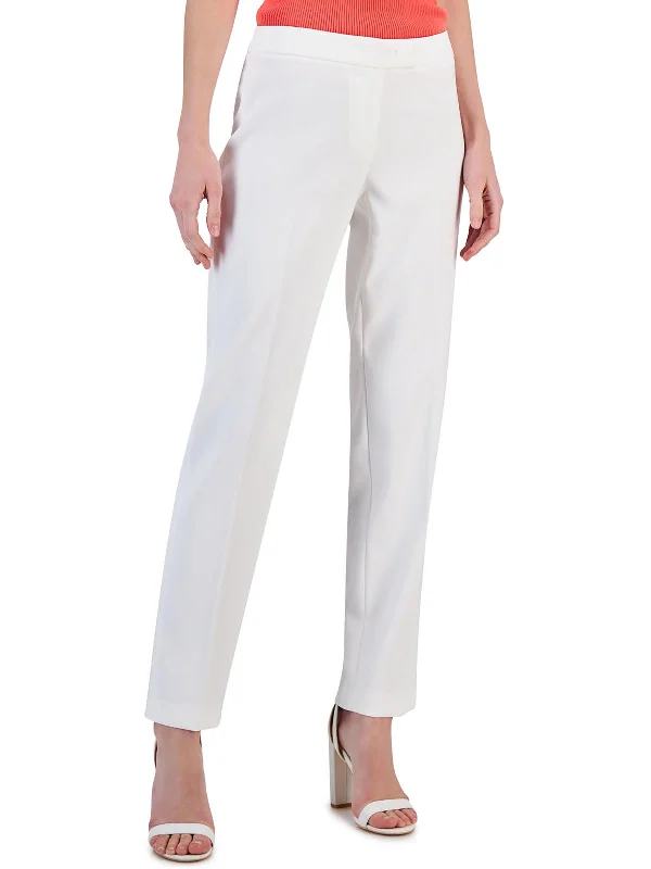 Save More with Every Purchase!Save More with Every Purchase!Womens Crepe Low Rise Straight Leg Pants