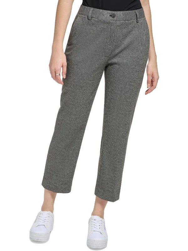 Save Money, Shop Happy!Save Money, Shop Happy!Womens Mid-Rise Plaid Cropped Pants