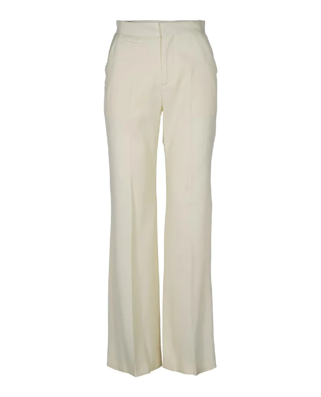 Steals and Deals Await!Steals and Deals Await!Wool Slim Fit Flare Pants