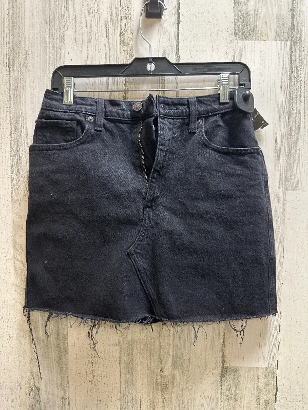 Shop More, Spend Less!Shop More, Spend Less!Black Denim Skirt Midi Abercrombie And Fitch, Size 6