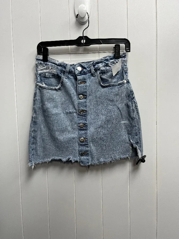 Exclusive Savings This Week!Exclusive Savings This Week!Blue Denim Skirt Mini & Short Guess, Size L