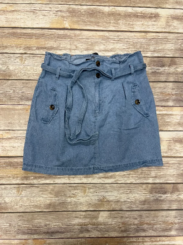 Get More, Spend Less – Shop Now!Get More, Spend Less – Shop Now!Blue Denim Skirt Mini & Short Who What Wear, Size 16