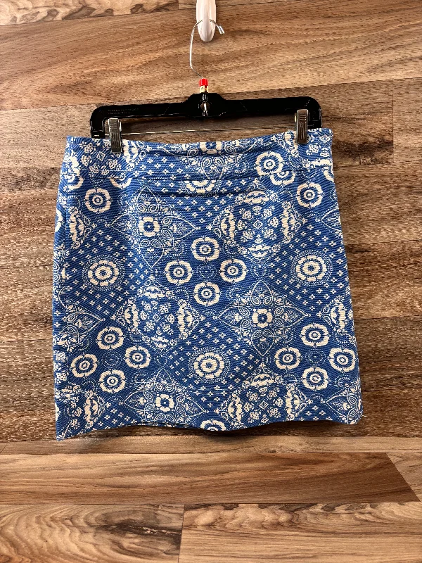 Get More, Spend Less – Shop Now!Get More, Spend Less – Shop Now!Blue & White Skirt Mini & Short Talbots, Size 8petite