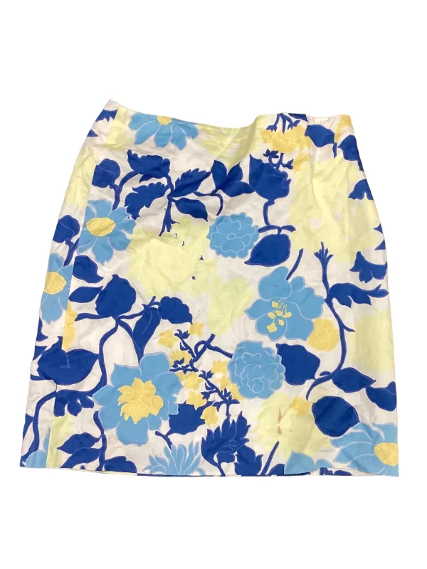 Incredible Savings Inside!Incredible Savings Inside!Blue & Yellow Skirt Mini & Short Ann Taylor, Size 2petite