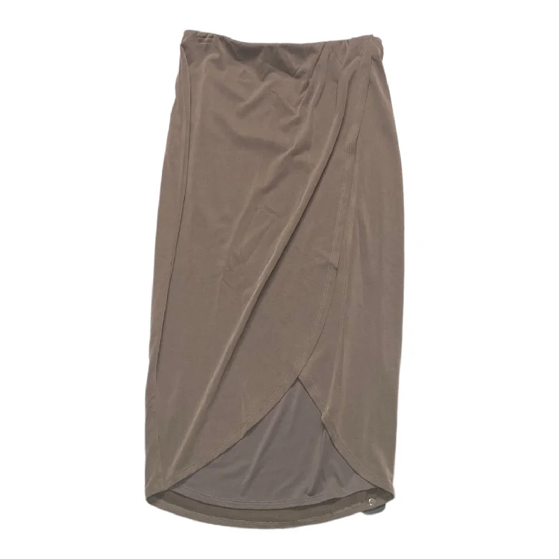 Hurry, Sale Ends Soon!Hurry, Sale Ends Soon!Brown Skirt Midi White House Black Market, Size Xxs