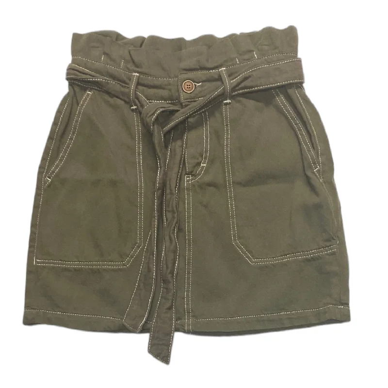 Hot Deals You Can’t Resist!Hot Deals You Can’t Resist!Green Skirt Mini & Short Free People, Size 6