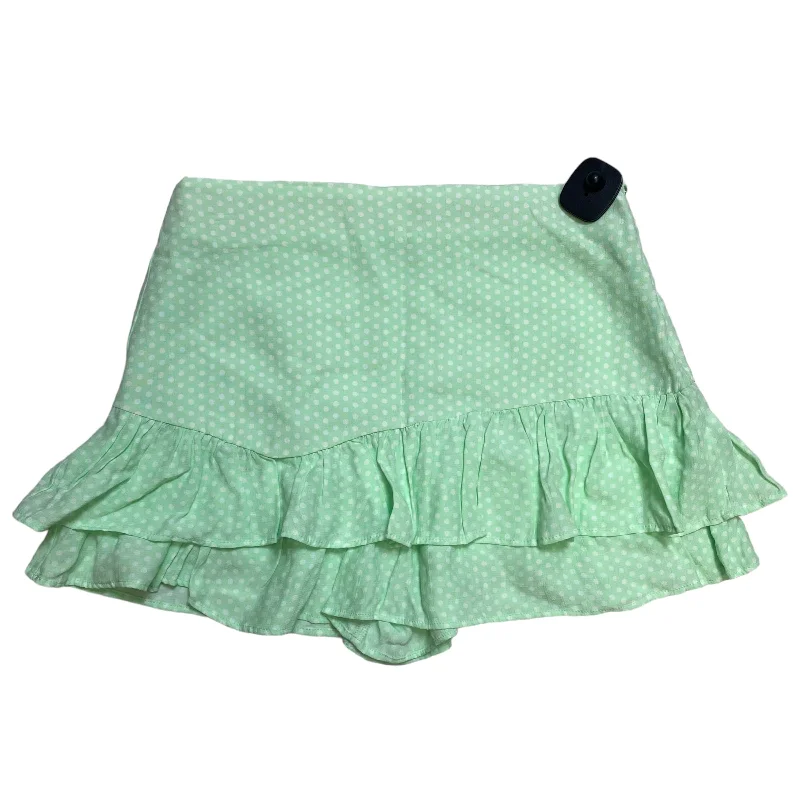 Seasonal Sale – Shop Now!Seasonal Sale – Shop Now!Green Skirt Mini & Short Zara, Size M