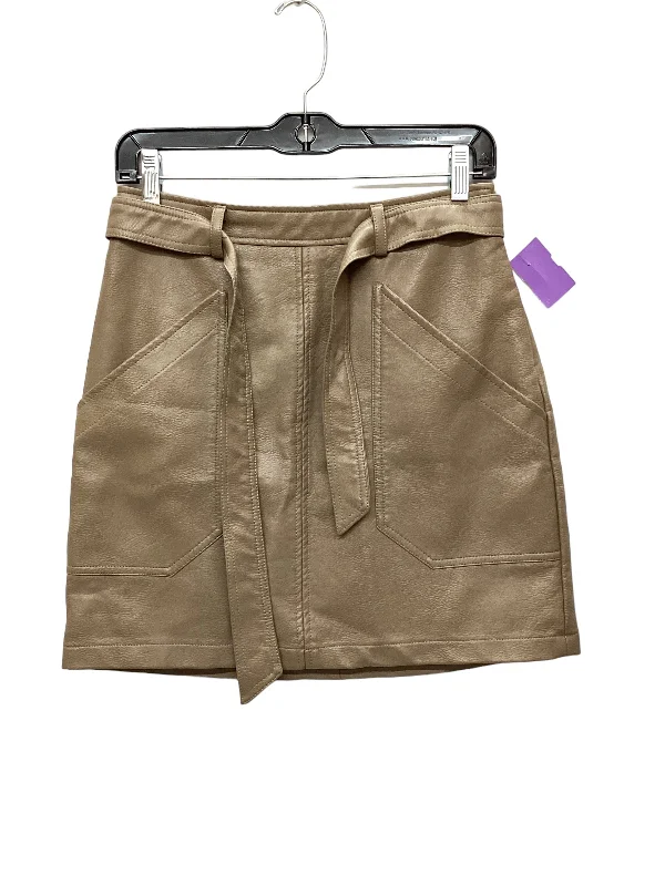 Huge Savings – Act Now!Huge Savings – Act Now!Tan Skirt Mini & Short Wishlist, Size S