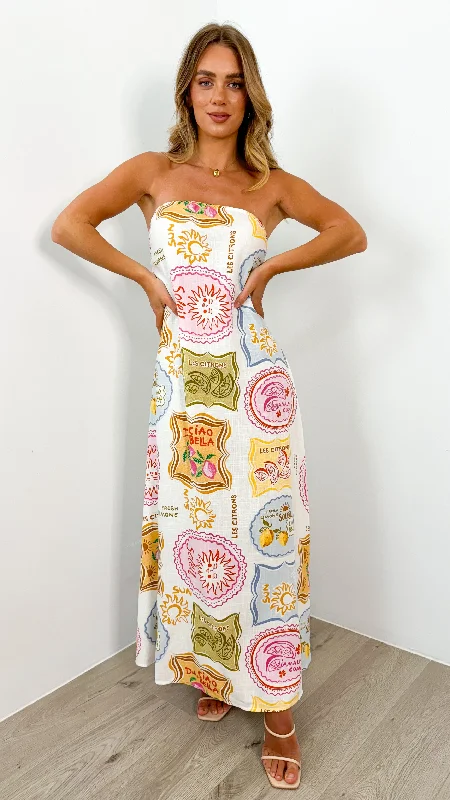 Instant Savings Await!Instant Savings Await!AMALFI DRESS - PRINT