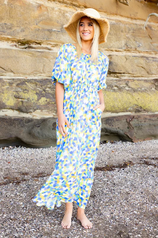 Time to Save Big!Time to Save Big!Crosses Dress Blue