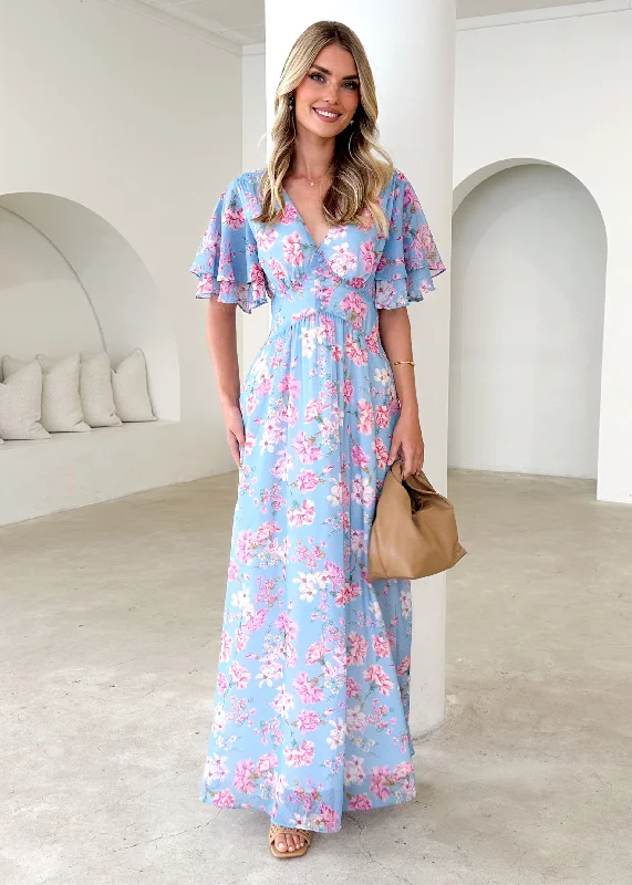 Hottest Discounts of the Year!Hottest Discounts of the Year!Delilah Maxi Dress - Blue Carnation