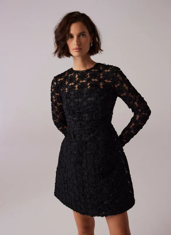 The Best Deals Won’t Wait!The Best Deals Won’t Wait!Black Lace Mini Dress