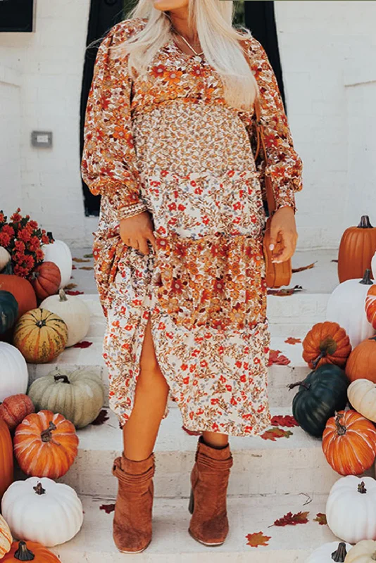 Find Your Perfect Deal Today!Find Your Perfect Deal Today!Floral Ruffle Maxi Dress Plus Size