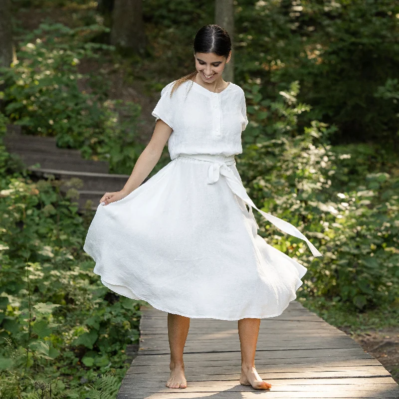 New Discounts Just Dropped!New Discounts Just Dropped!Front Button Dress Brigit Pure White New Discounts Just Dropped!New Discounts Just Dropped!Front Button Dress Brigit Pure White