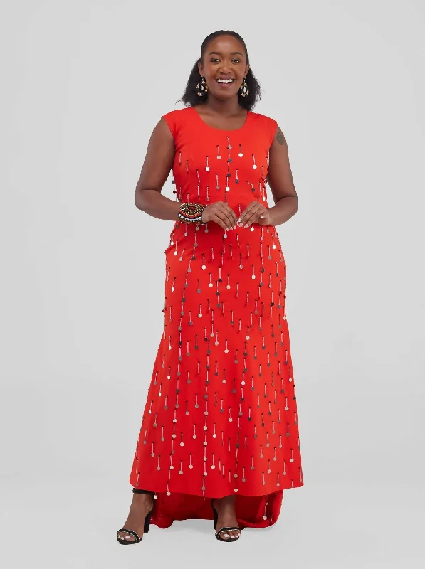 Limited-Time Price Drop!Limited-Time Price Drop!Meishan Curios Wedding Dress - Orange