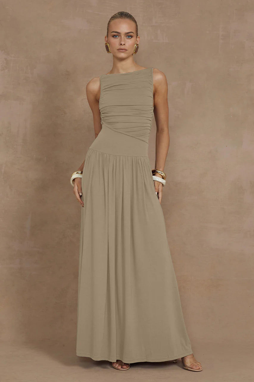 Best Deals Just for You!Best Deals Just for You!NALLA MAXI DRESS - SAND