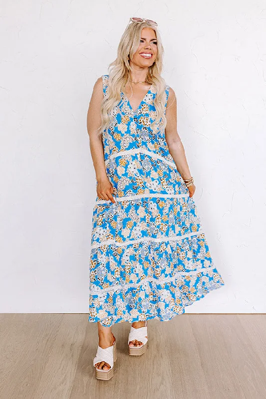 Your Wallet Will Thank You!Your Wallet Will Thank You!San Fran Cafe Floral Maxi Dress Curves