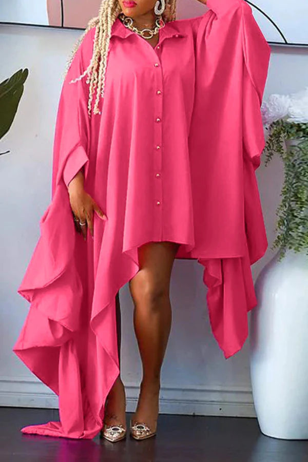 Bigger Savings, Better Shopping!Bigger Savings, Better Shopping!Solid Color Bright Single Breasted Maxi Dress Bigger Savings, Better Shopping!Bigger Savings, Better Shopping!Solid Color Bright Single Breasted Maxi Dress