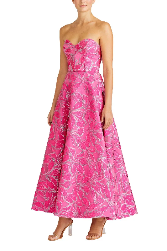 Your Dream Deal is Here!Your Dream Deal is Here!Strapless Metallic Pink Dress