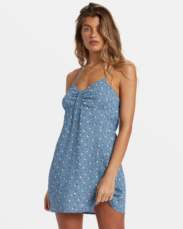 Exclusive Deals Just for You!Exclusive Deals Just for You!Sun Chaser Mini Slip Dress - Blue Shadow