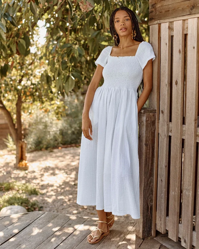 Seasonal Sale – Shop Now!Seasonal Sale – Shop Now!Tai Ruched Midi Dress