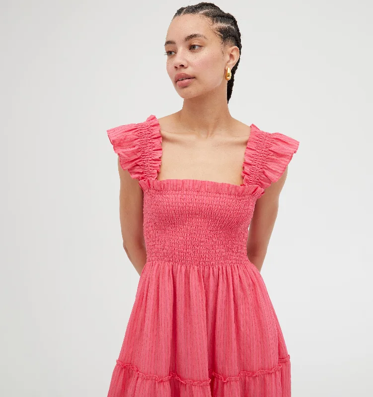 Lowest Prices Guaranteed!Lowest Prices Guaranteed!The Ellie Nap Dress - Watermelon Tonal Seersucker