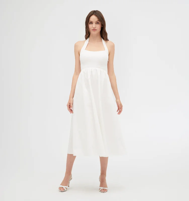 The Best Offers Are Here!The Best Offers Are Here!The Fleur Midi Dress - White